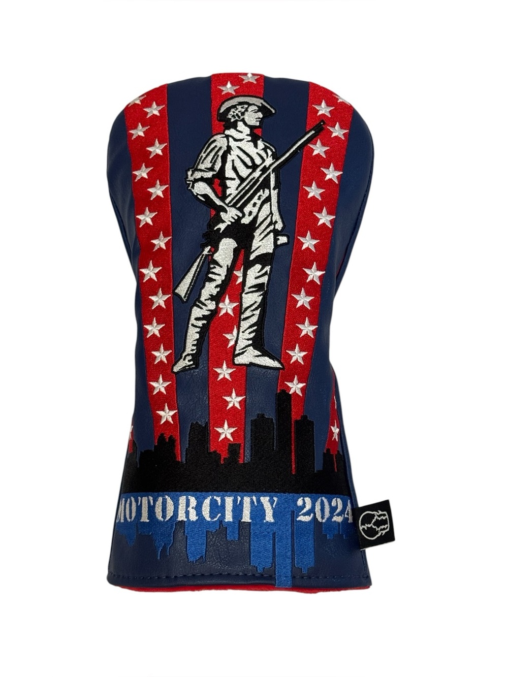 Sugar Skull Golf Motorcity 2024 Patriot Driver Headcover Stars USA